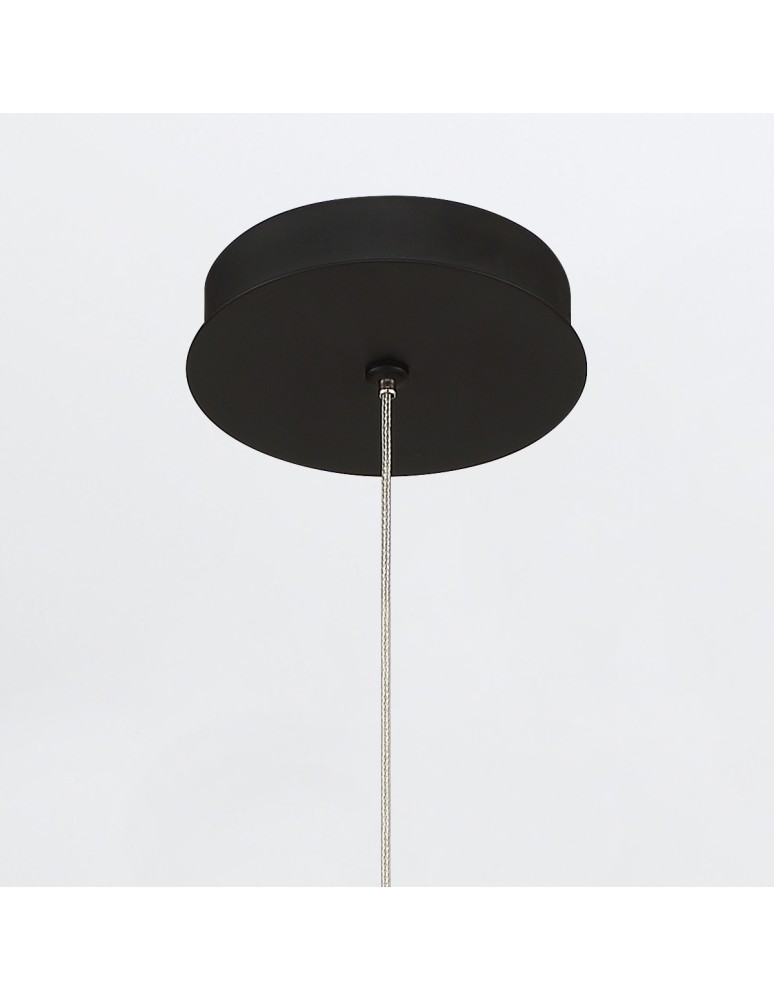 Pendant lamps - Quintiesse Cumberland pendant lamp - 1 light source - Matte black Elstead Lighting QN-CUMBERLAND-1P-BK - product kolory-swiatla.pl 3