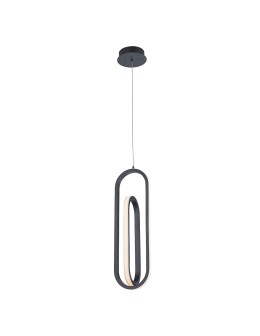 Quintiesse Lampa wisząca Demark - Matowa czerń QN-DEMARK-1P-BK