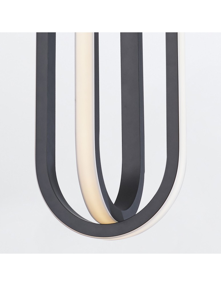 Pendant lamps - Quintiesse Demark Pendant Lamp - Matte Black Elstead Lighting QN-DEMARK-1P-BK - product kolory-swiatla.pl 4