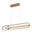 Quintiesse Lampa wyspowa Demark - Szczotkowane złoto QN-DEMARK-LP-BG