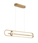 Quintiesse Lampa wyspowa Demark - Szczotkowane złoto QN-DEMARK-LP-BG