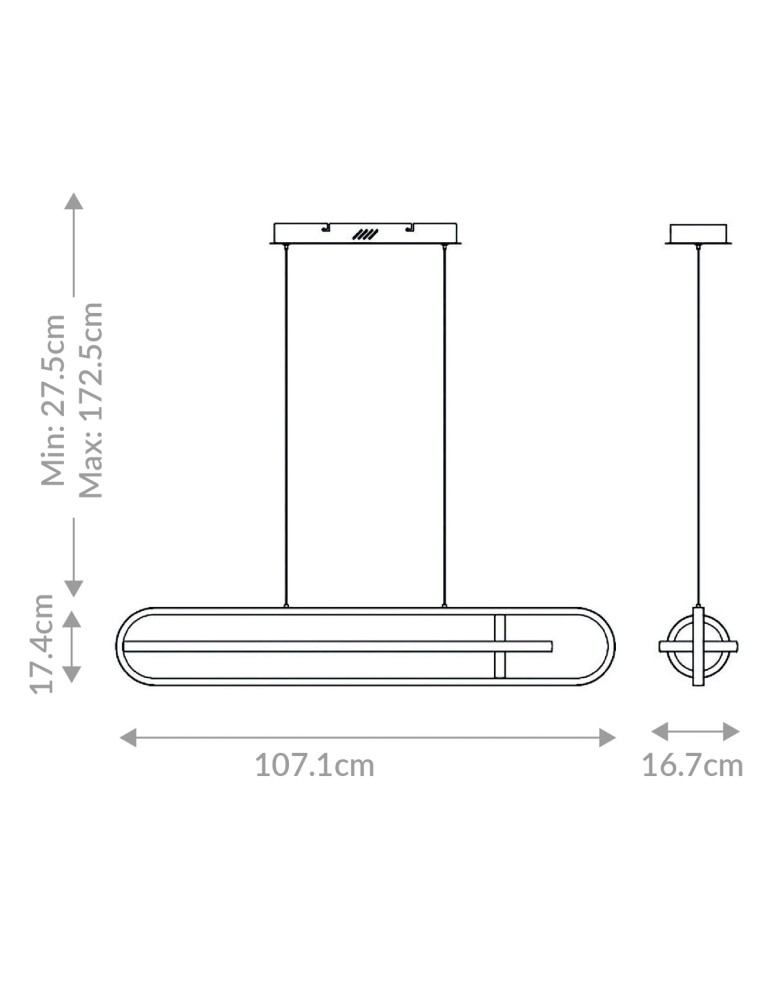 Pendant lamps - Quintiesse Demark island lamp - Brushed gold Elstead Lighting QN-DEMARK-LP-BG - product kolory-swiatla.pl 10