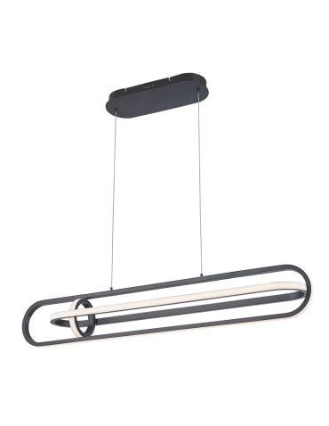 Quintiesse Lampa wyspowa Demark - Matowa czerń QN-DEMARK-LP-BK