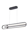 Quintiesse Demark island lamp - Matte black Elstead Lighting QN-DEMARK-LP-BK
