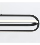 Pendant lamps - Quintiesse Demark island lamp - Matte black Elstead Lighting QN-DEMARK-LP-BK - product 5