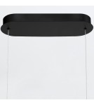 Pendant lamps - Quintiesse Demark island lamp - Matte black Elstead Lighting QN-DEMARK-LP-BK - product 6