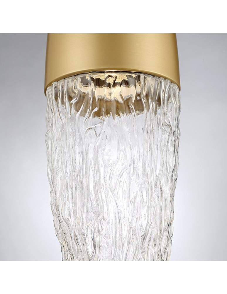 Quintiesse Lampa wisząca Ecrou - Szczotkowane złoto QN-ECROU-1P-BG Quintiesse Lampa wisząca Ecrou - Szczotkowane złoto QN-ECROU-1P-BG