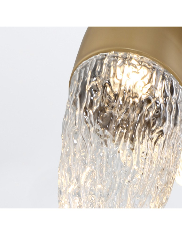 Quintiesse Lampa wisząca Ecrou - Szczotkowane złoto QN-ECROU-1P-BG Quintiesse Lampa wisząca Ecrou - Szczotkowane złoto QN-ECROU-1P-BG