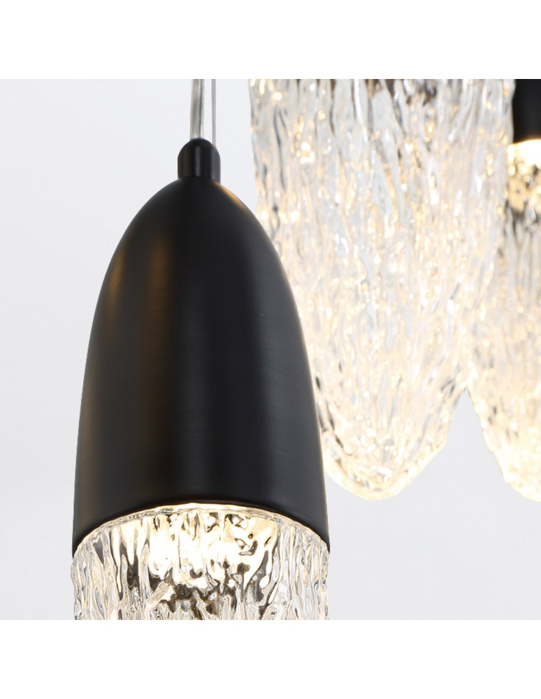 Quintiesse Lampa wisząca Ecrou - Matowa czerń QN-ECROU-1P-BK