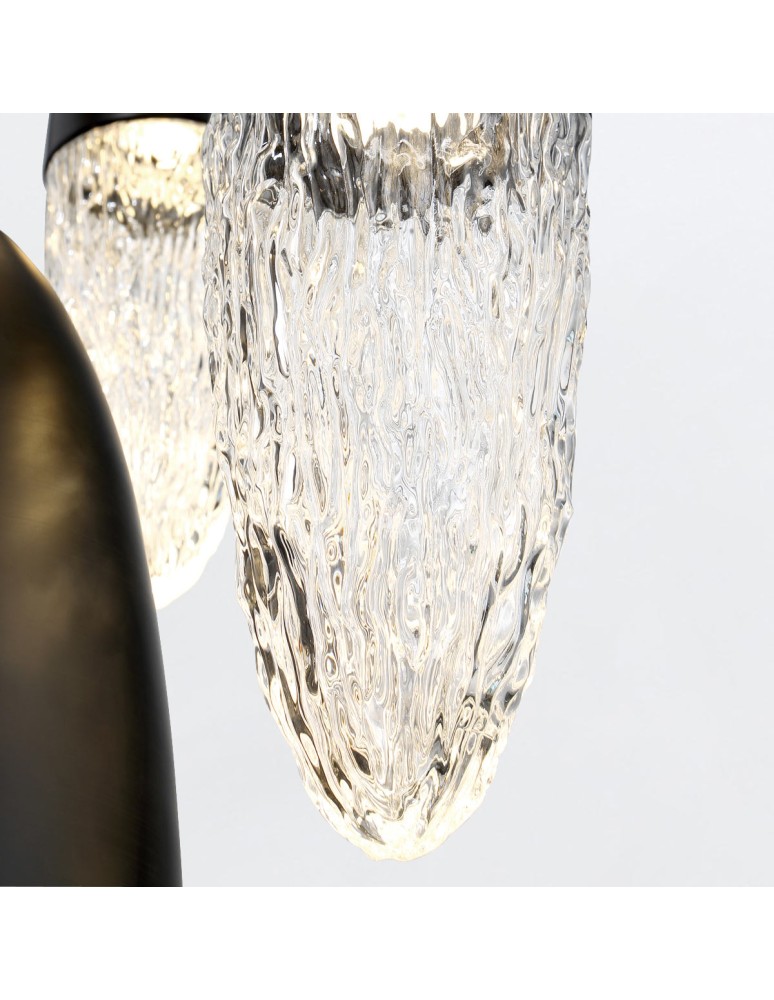 Quintiesse Lampa wisząca Ecrou - Matowa czerń QN-ECROU-1P-BK