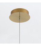 Pendant lamps - Quintiesse Espada Pendant Lamp - Brushed Gold Elstead Lighting QN-ESPADA-1P-BG - product 6