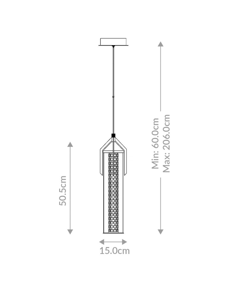 Pendant lamps - Quintiesse Espada Pendant Lamp - Polished Chrome Elstead Lighting QN-ESPADA-1P-PC - product kolory-swiatla.pl 8