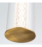 Bathroom wall lamps - Quintiesse Espada wall lamp - Brushed gold IP44 Elstead Lighting QN-ESPADA-1W-BG - product 4