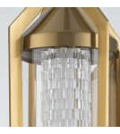 Bathroom wall lamps - Quintiesse Espada wall lamp - Brushed gold IP44 Elstead Lighting QN-ESPADA-1W-BG - product 5