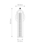 Bathroom wall lamps - Quintiesse Espada wall lamp - Brushed gold IP44 Elstead Lighting QN-ESPADA-1W-BG - product 8