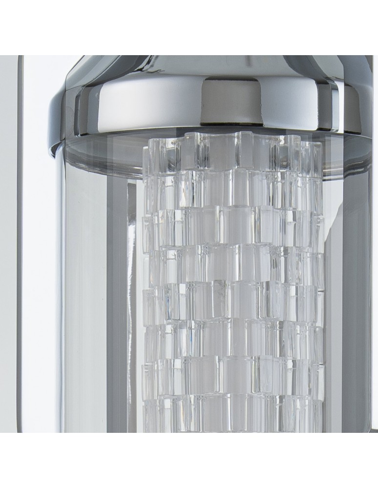 Bathroom wall lamps - Quintiesse Espada wall lamp - Polished chrome IP44 Elstead Lighting QN-ESPADA-1W-PC - product kolory-swiatla.pl 5