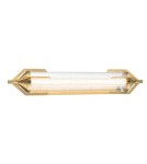 Bathroom wall lamps - Quintiesse Espada wall lamp - Brushed gold IP44 Elstead Lighting QN-ESPADA-2W-BG - product 1