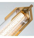 Bathroom wall lamps - Quintiesse Espada wall lamp - Brushed gold IP44 Elstead Lighting QN-ESPADA-2W-BG - product 3