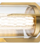 Bathroom wall lamps - Quintiesse Espada wall lamp - Brushed gold IP44 Elstead Lighting QN-ESPADA-2W-BG - product 5