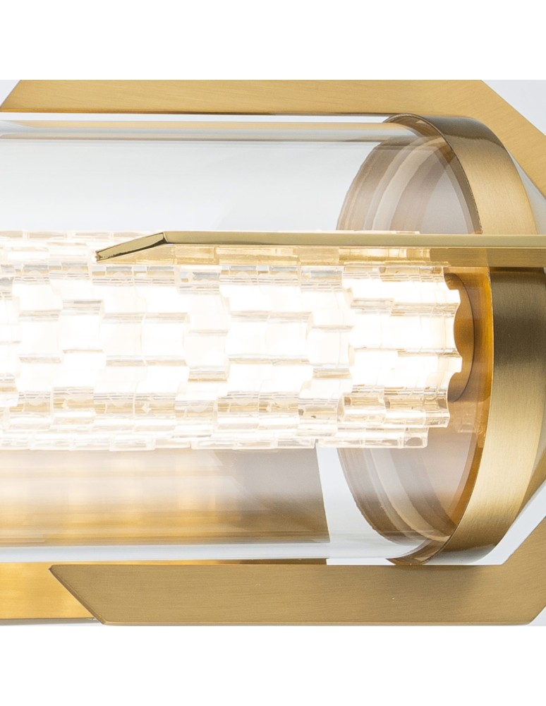 Quintiesse Kinkiet Espada - Szczotkowane złoto QN-ESPADA-2W-BG