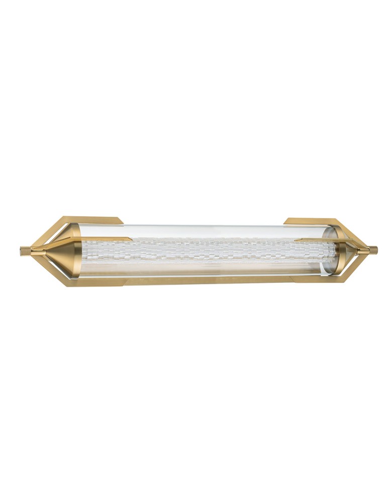 Bathroom wall lamps - Quintiesse Espada wall lamp - Brushed gold IP44 Elstead Lighting QN-ESPADA-2W-BG - product kolory-swiatla.pl 6