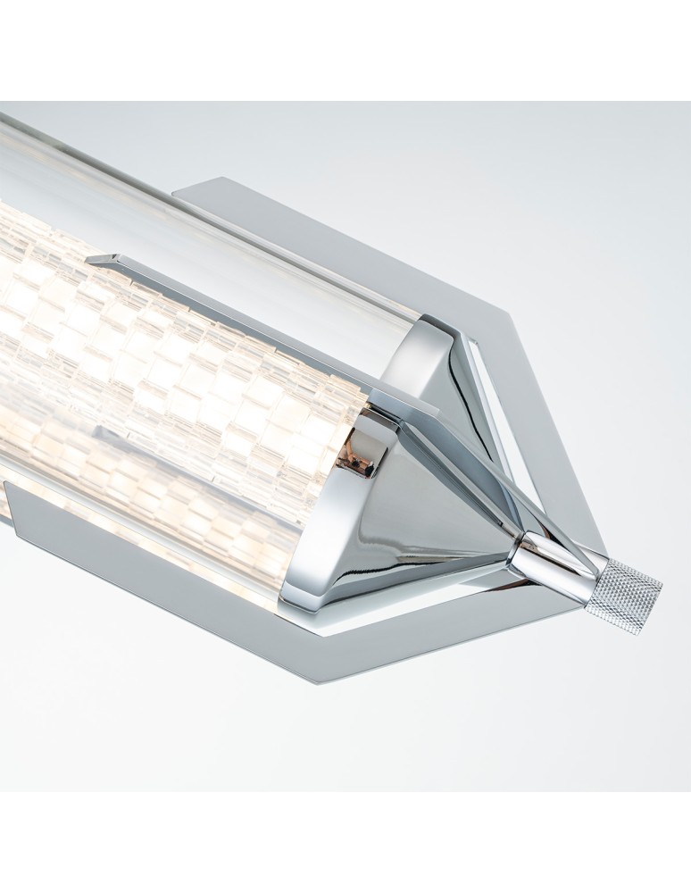 Bathroom wall lamps - Quintiesse Espada wall lamp - Polished chrome IP44 Elstead Lighting QN-ESPADA-2W-PC - product kolory-swiatla.pl 2