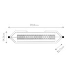 Bathroom wall lamps - Quintiesse Espada wall lamp - Polished chrome IP44 Elstead Lighting QN-ESPADA-2W-PC - product 8