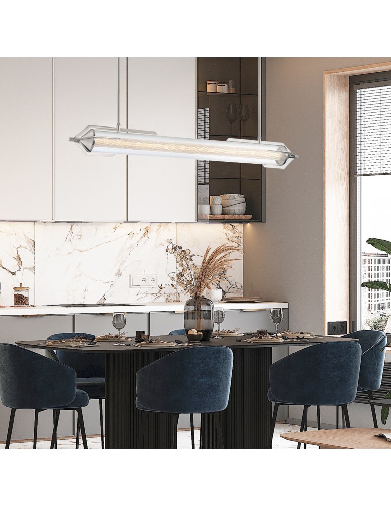 Quintiesse Lampa wyspowa Espada - Polerowany chrom QN-ESPADA-LP-PC