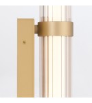 Bathroom wall lamps - Quintiesse Fayton medium LED wall lamp - Brushed gold IP44 Elstead Lighting QN-FAYTON-M-BG - product 6