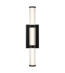 Bathroom wall lamps - Quintiesse Fayton medium LED wall lamp - Matte black IP44 Elstead Lighting QN-FAYTON-M-BK - product 2