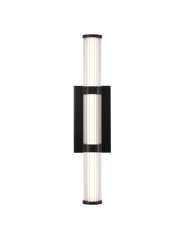 Quintiesse Fayton medium LED wall lamp - Matte black IP44 Elstead Lighting QN-FAYTON-M-BK - product 2
