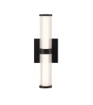 Bathroom wall lamps - Quintiesse Fayton small LED wall lamp - Matte black IP44 Elstead Lighting QN-FAYTON-S-BK - product 2