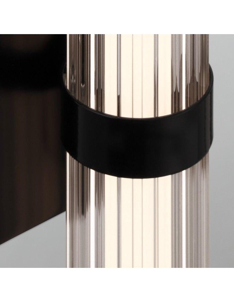 Bathroom wall lamps - Quintiesse Fayton small LED wall lamp - Matte black IP44 Elstead Lighting QN-FAYTON-S-BK - product kolory-swiatla.pl 5