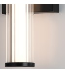 Bathroom wall lamps - Quintiesse Fayton small LED wall lamp - Matte black IP44 Elstead Lighting QN-FAYTON-S-BK - product 6