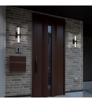 Bathroom wall lamps - Quintiesse Fayton small LED wall lamp - Matte black IP44 Elstead Lighting QN-FAYTON-S-BK - product 8