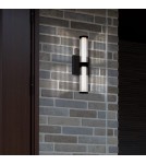 Bathroom wall lamps - Quintiesse Fayton small LED wall lamp - Matte black IP44 Elstead Lighting QN-FAYTON-S-BK - product 9