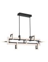 Quintiesse Inizio medium island lamp - Matte black Elstead Lighting QN-INIZIO-LP-M-BK