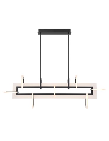 Quintiesse Średnia lampa wyspowa Inizio - Matowa czerń QN-INIZIO-LP-M-BK - produkt 2