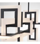 Pendant lamps over the island - Quintiesse Inizio medium island lamp - Matte black Elstead Lighting QN-INIZIO-LP-M-BK - product 5