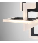 Pendant lamps over the island - Quintiesse Inizio medium island lamp - Matte black Elstead Lighting QN-INIZIO-LP-M-BK - product 6