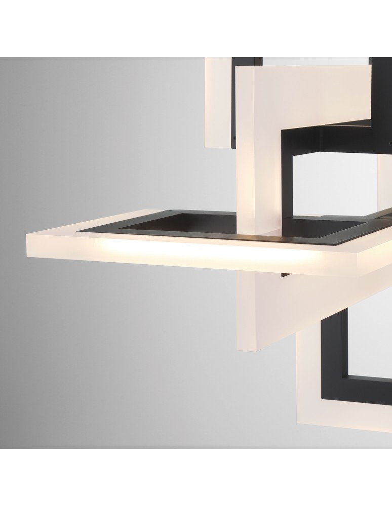 Pendant lamps over the island - Quintiesse Inizio medium island lamp - Matte black Elstead Lighting QN-INIZIO-LP-M-BK - product kolory-swiatla.pl 6