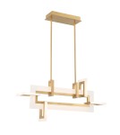 Quintiesse Mała lampa wyspowa Inizio - Szczotkowane złoto QN-INIZIO-LP-S-BG