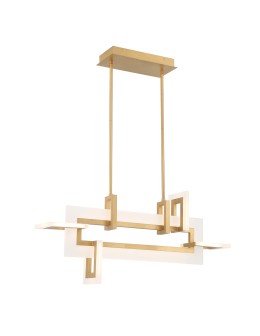Quintiesse Mała lampa wyspowa Inizio - Szczotkowane złoto QN-INIZIO-LP-S-BG