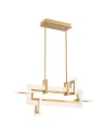 Quintiesse Mała lampa wyspowa Inizio - Szczotkowane złoto QN-INIZIO-LP-S-BG
