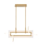 Quintiesse Mała lampa wyspowa Inizio - Szczotkowane złoto QN-INIZIO-LP-S-BG