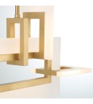 Pendant lamps over the island - Quintiesse Small island lamp Inizio - Brushed gold Elstead Lighting QN-INIZIO-LP-S-BG - product 3