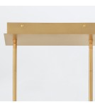 Pendant lamps over the island - Quintiesse Small island lamp Inizio - Brushed gold Elstead Lighting QN-INIZIO-LP-S-BG - product 7