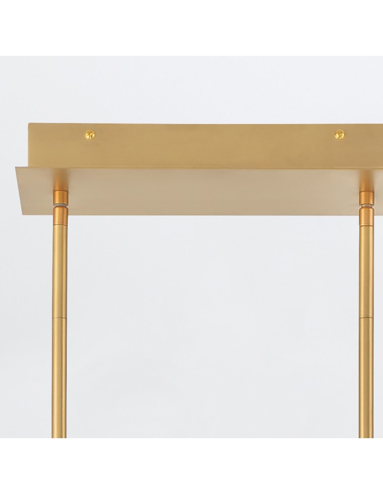 Pendant lamps over the island - Quintiesse Small island lamp Inizio - Brushed gold Elstead Lighting QN-INIZIO-LP-S-BG - product kolory-swiatla.pl 7