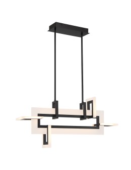Quintiesse Small island lamp Inizio - Matte black Elstead Lighting QN-INIZIO-LP-S-BK