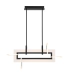 Quintiesse Mała lampa wyspowa Inizio - Matowa czerń QN-INIZIO-LP-S-BK